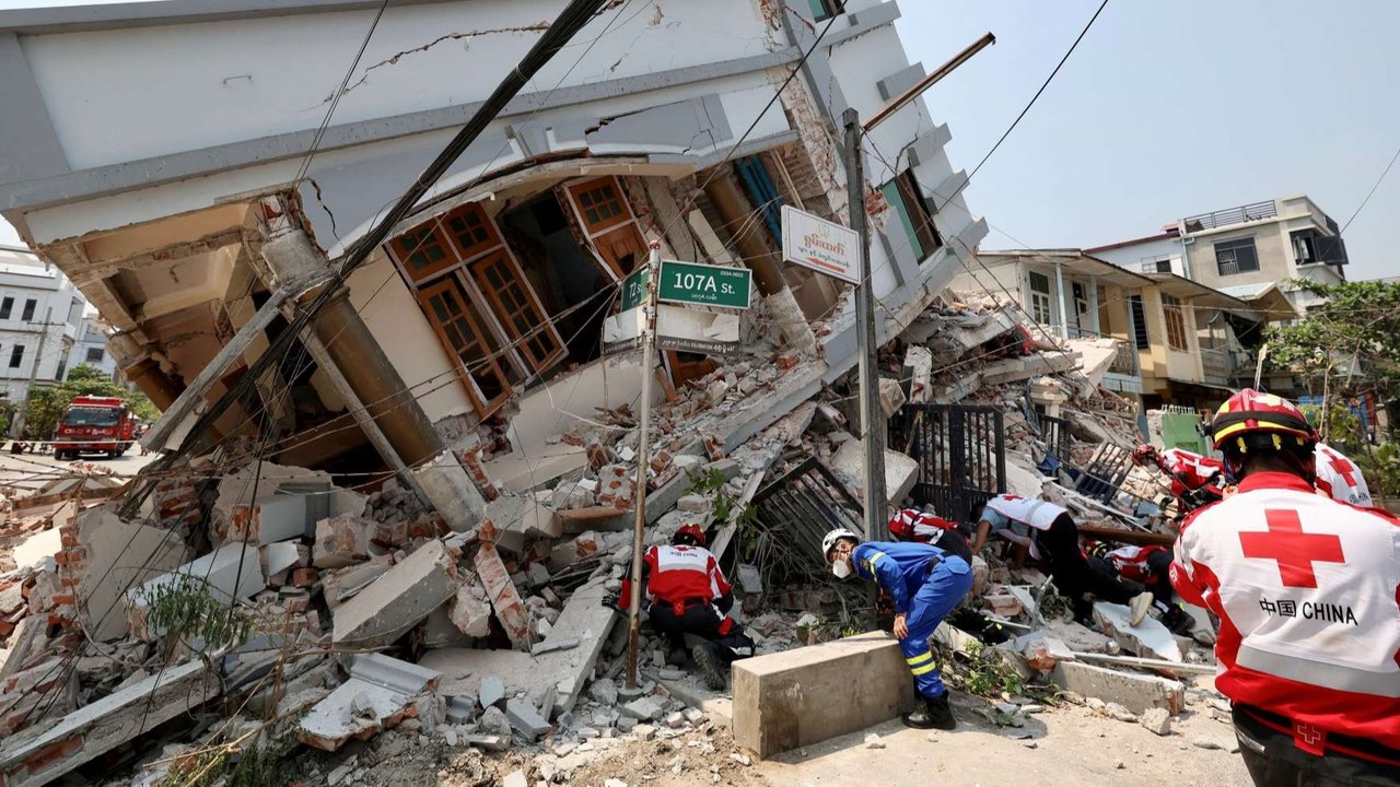 Update Gempa Myanmar: Korban Meninggal Bertambah jadi 2.719 Orang, Tidak Ada Korban WNI
