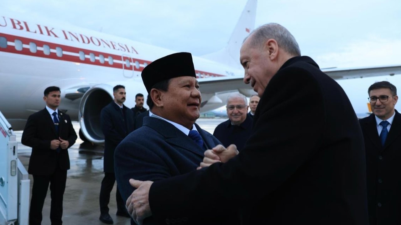 Prabowo Disambut Langsung Presiden Erdogan