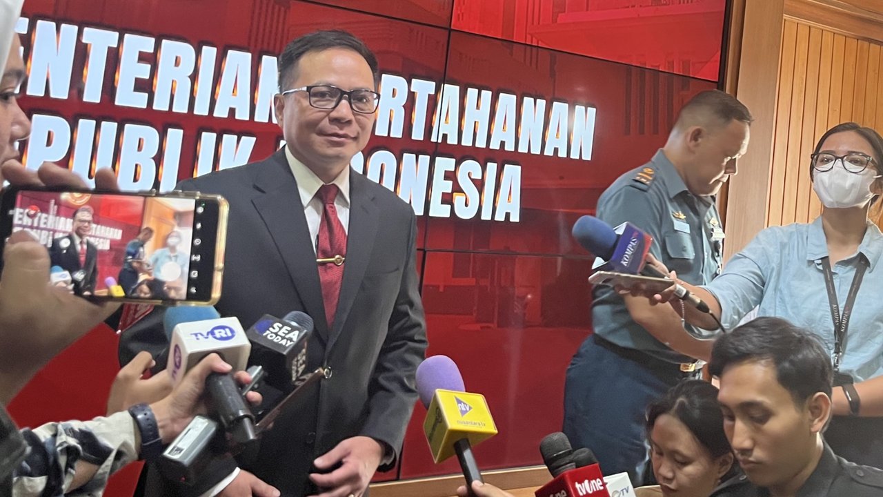 Kepala Biro Informasi dan Humas Kementerian Pertahanan, Brigjen TNI Frega Wenas di kantornya, Jakarta. (Foto: Liputan6.com/Radityo Priyasmoro).
