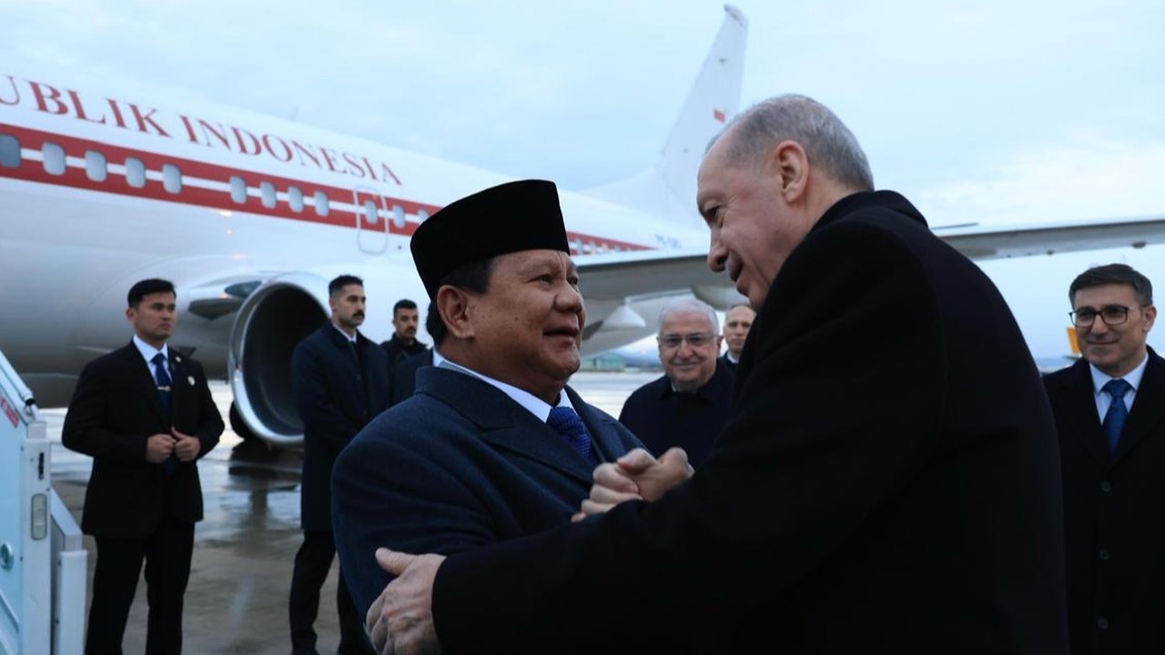 Prabowo Disambut Langsung Presiden Erdogan