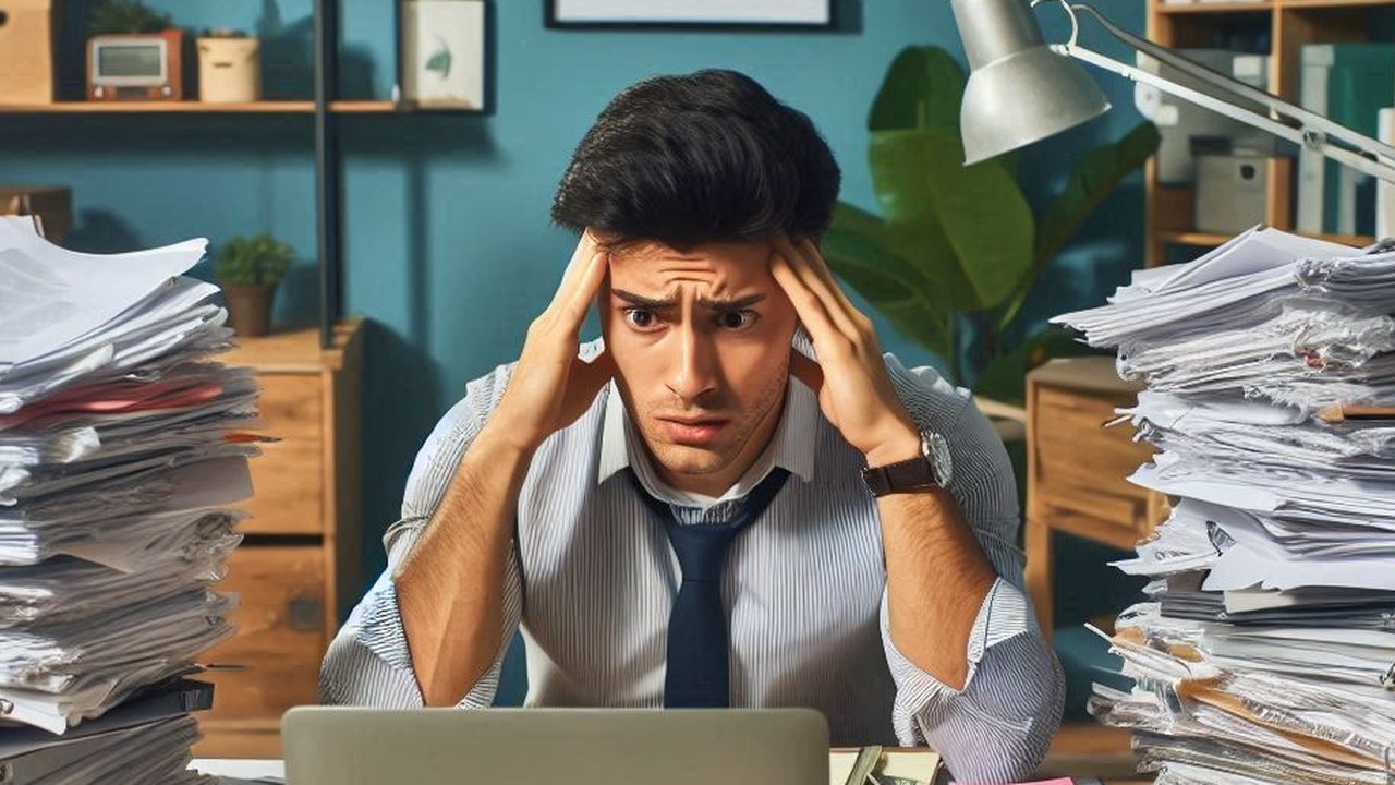 Ilustrasi Hustle Culture