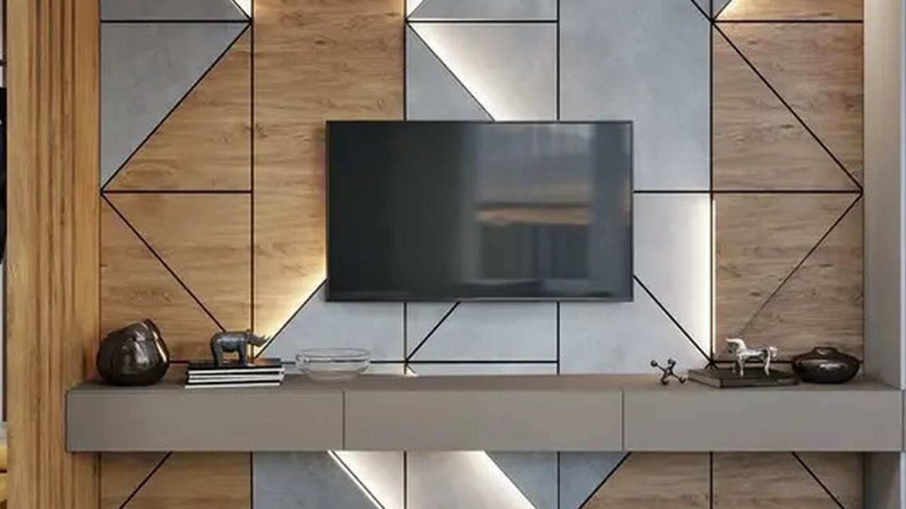 Rak TV Minimalis (Foto: Pinterest/whaianne)