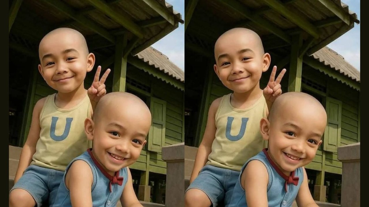 Begini Wujud Upin & Ipin Versi AI jika Diperankan Aktor Nyata