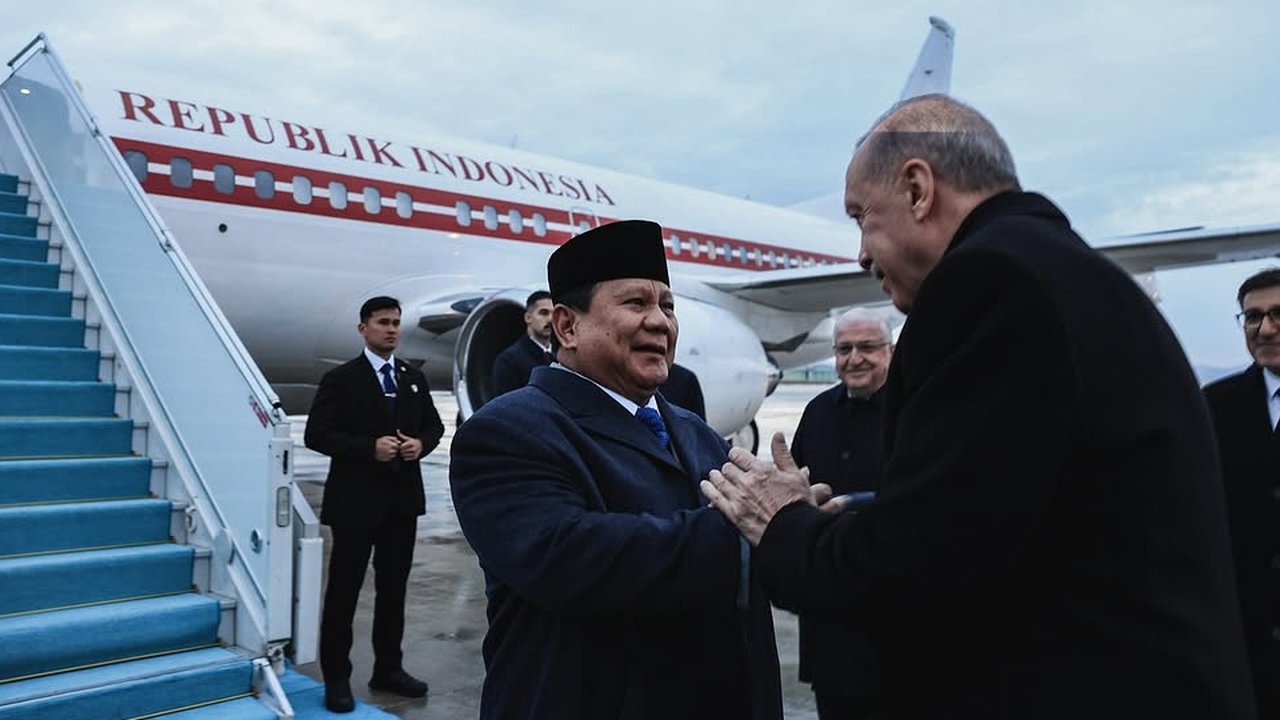 Prabowo Disambut Langsung Presiden Erdogan