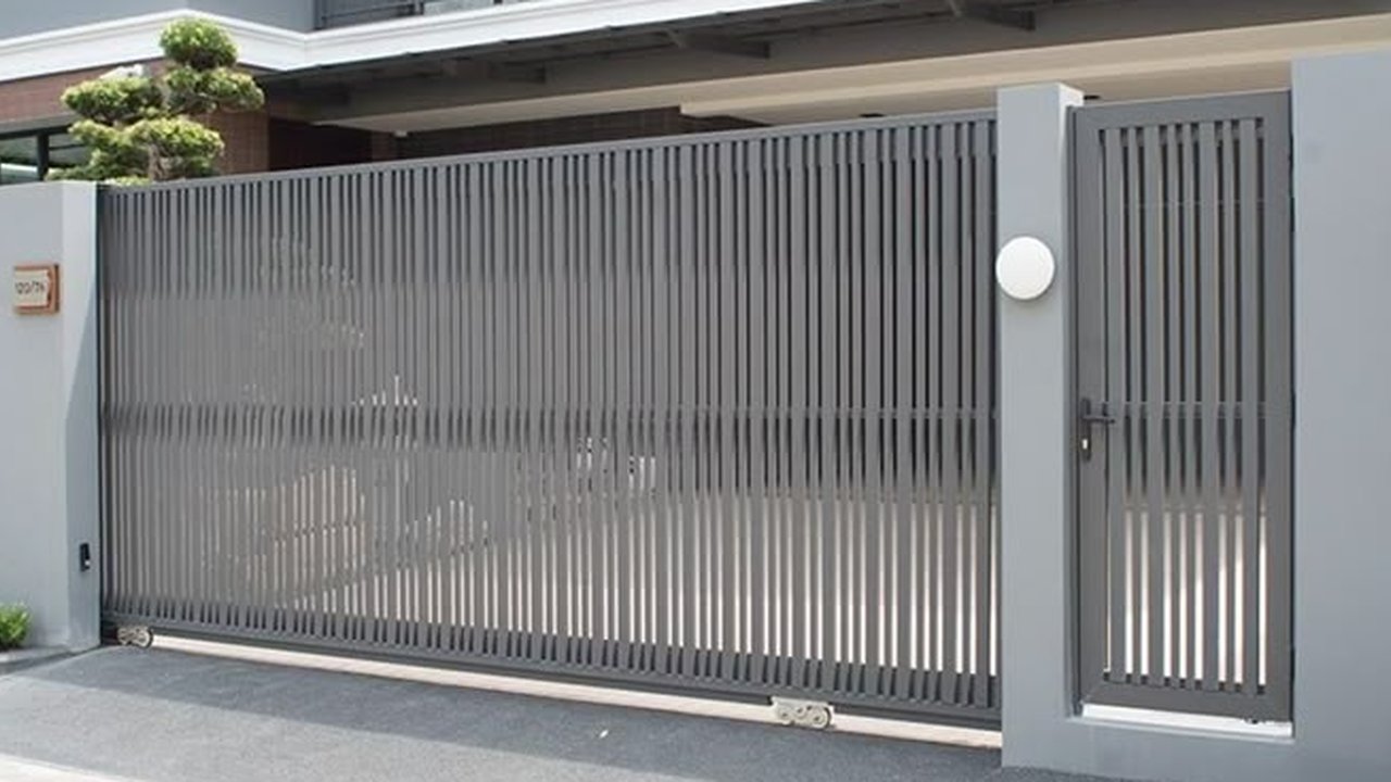 Ide Desain Pagar Rumah Berbahan Besi Hollow