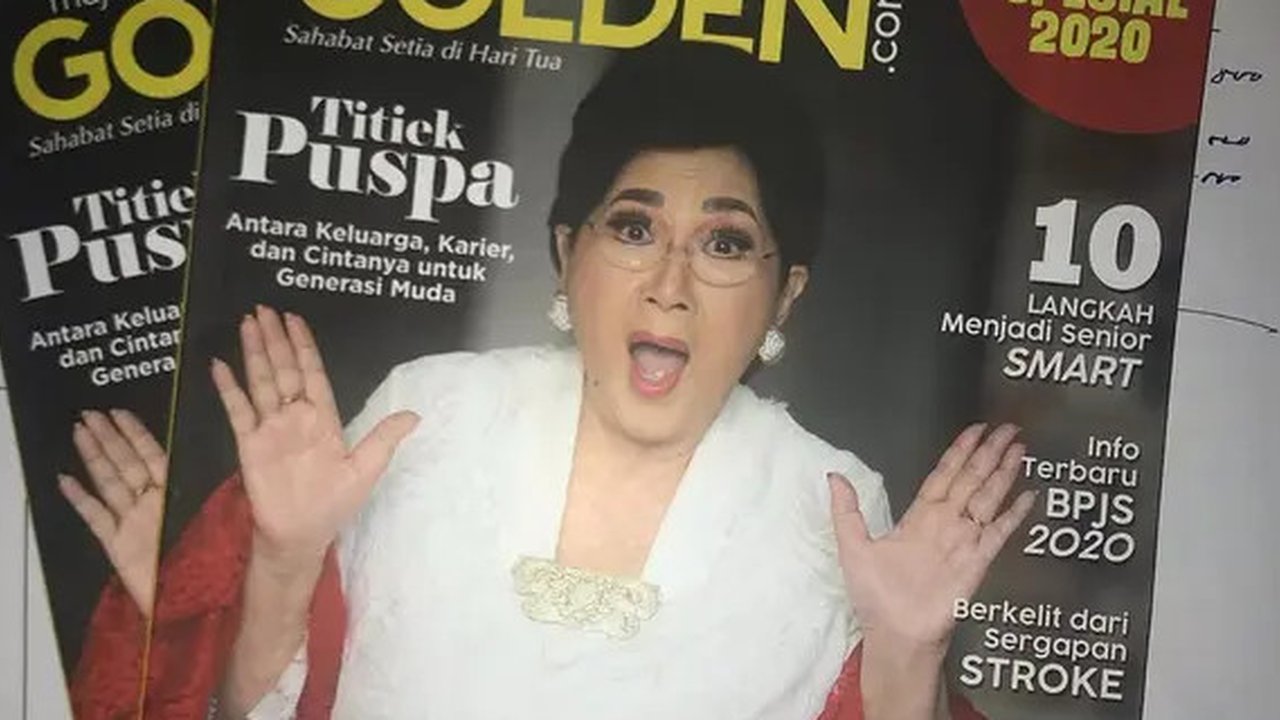 Potret Lawas Titiek Puspa Jadi Model Majalah. (Sumber: Instagram/titiekpuspa_official)