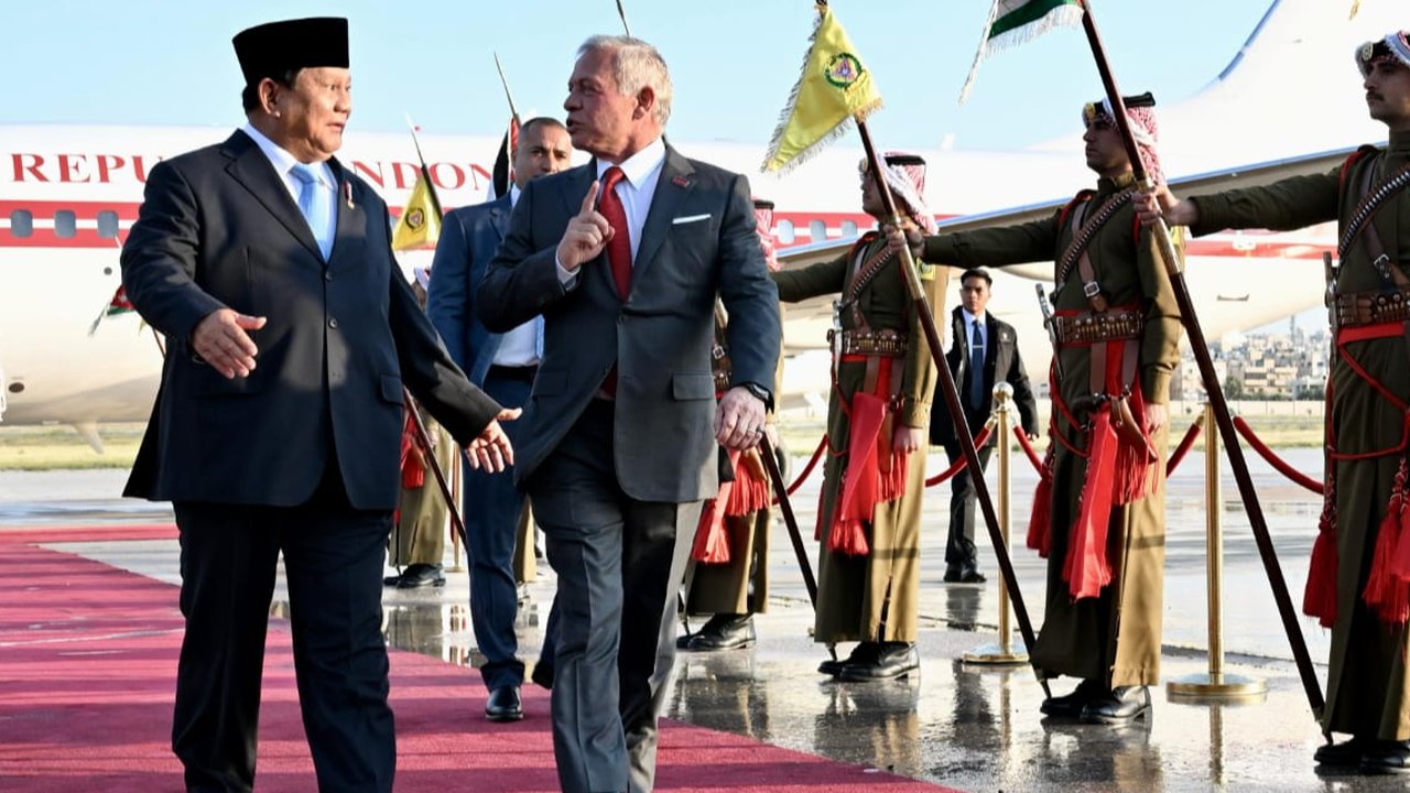 Prabowo-Raja Abdullah II