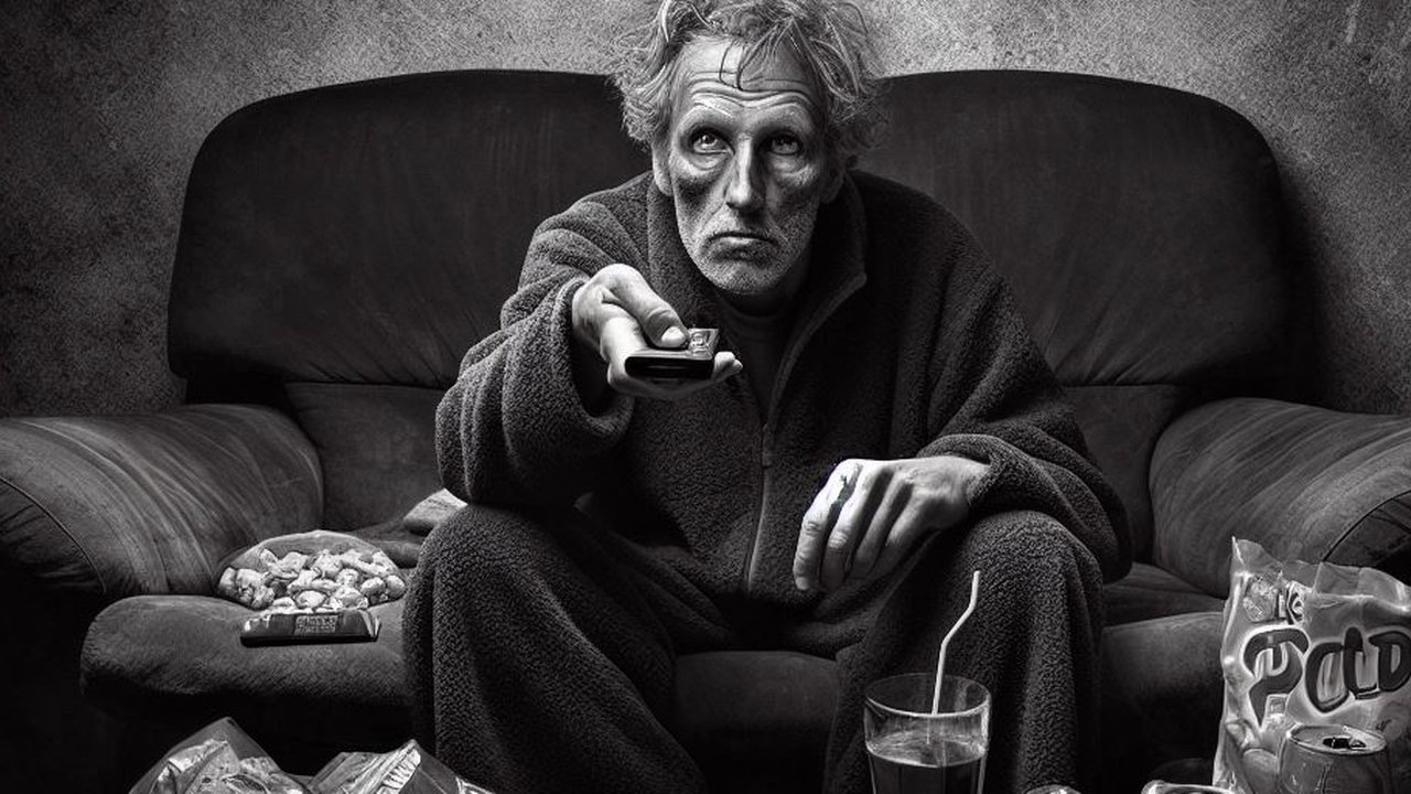 Ilustrasi Gaya Hidup Kurang Gerak