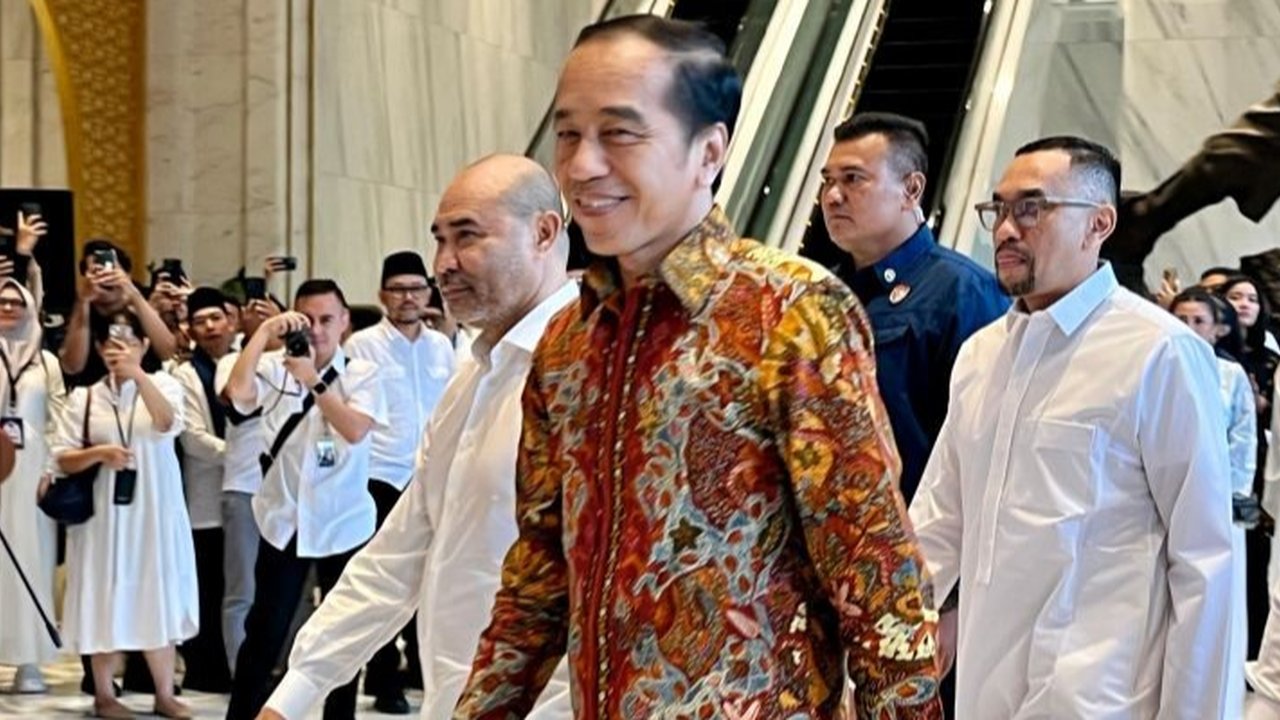 Jokowi dan Prabowo buka puasa bersama di Istana