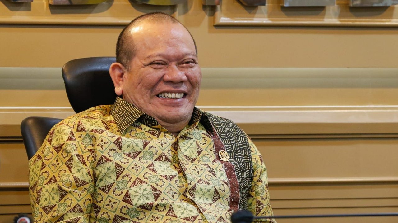 Ketua DPD RI, La Nyalla Mattaliti Beri Solusi Terkait Piala Dunia U-20 (Dewi Divianta/Liputan6.com)