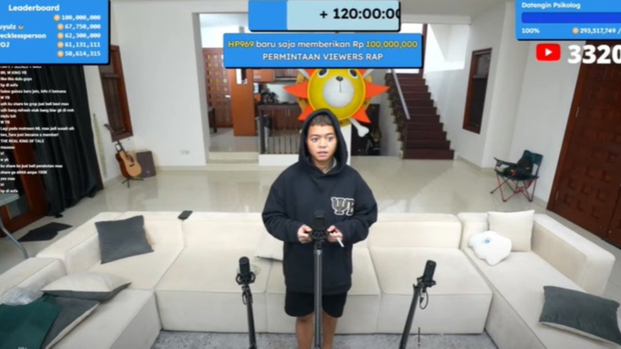 Reza Arap Syok Dapat Donasi 100 Juta Saat Live Streaming, Kaget - Trauma Takut Dikembalikan