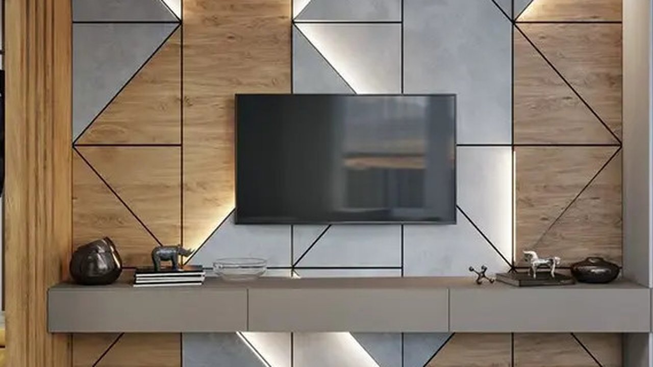 Rak TV Minimalis (Foto: Pinterest/whaianne)