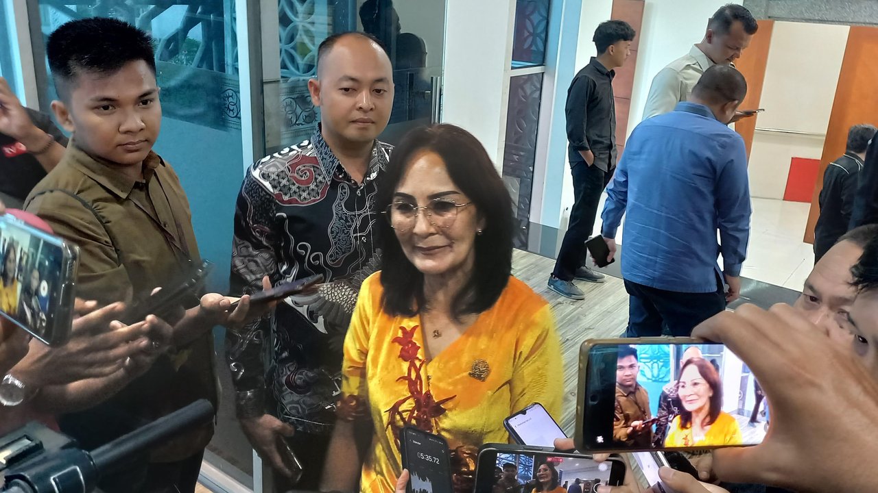 Muncul ke Publik, Anggota DPRD Sumut dari Golkar Megawati Zebua Bantah Cekik Pramugari Dalih Suruh Geser