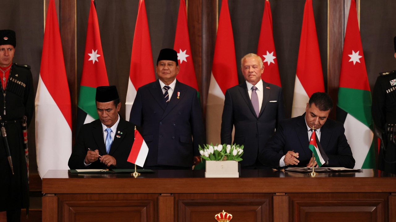 Disaksikan Presiden Prabowo dan Raja Abdullah II, Mentan Teken Kerja Sama Pertanian dengan Yordania