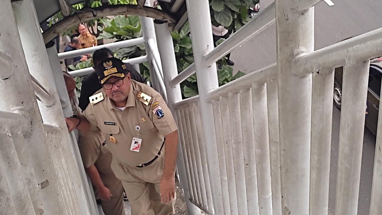 Rano Karno Tinjau JPO Daan Mogot