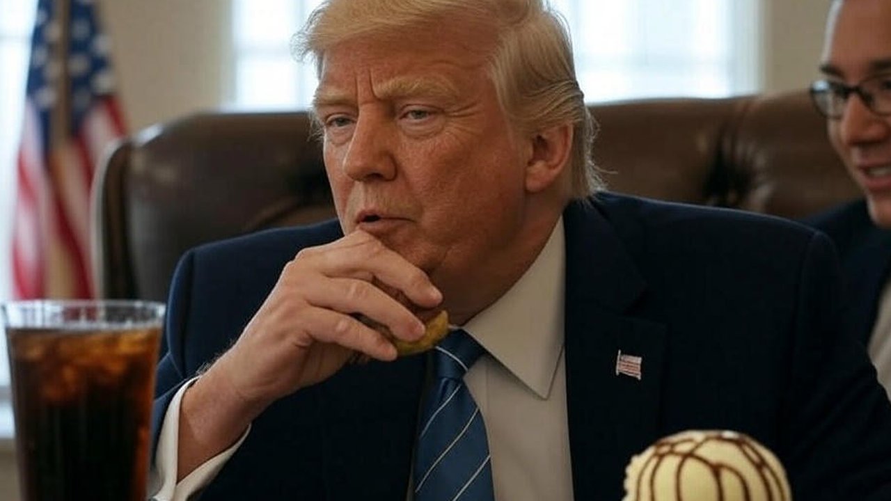 Pola Makan Donald Trump