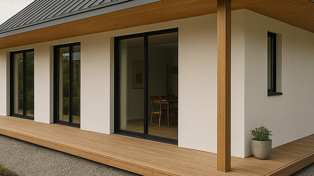 Rumah dengan Teras Panjang ke Samping (Foto: Rizka Nur Laily via ChatGPT)