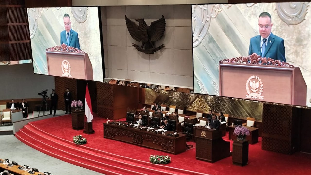 Buka Masa Sidang, DPR Soroti Perang Dagang Buntut Kebijakan Trump yang Harus Diantisipasi