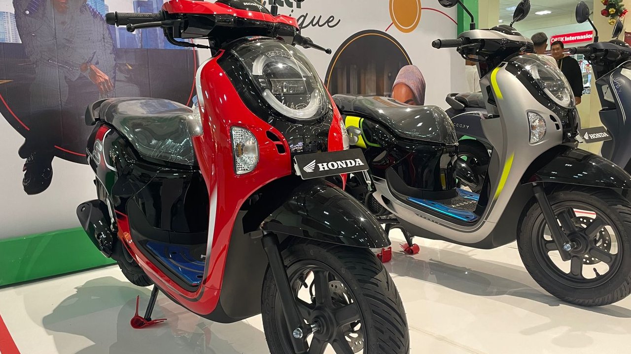 New Honda Scoopy. (Liputan6.com/Septian Pamungkas)