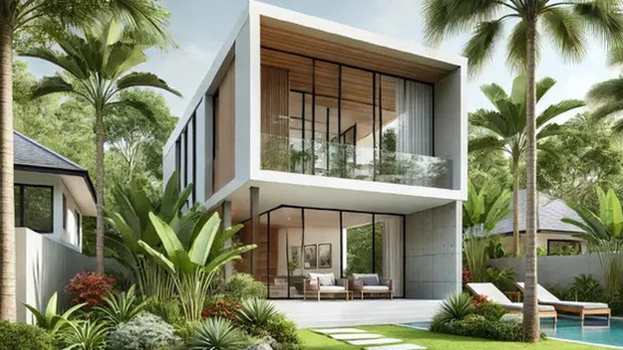 Rumah minimalis modern (Foto: Rizka Nur Laily via ChatGPT)