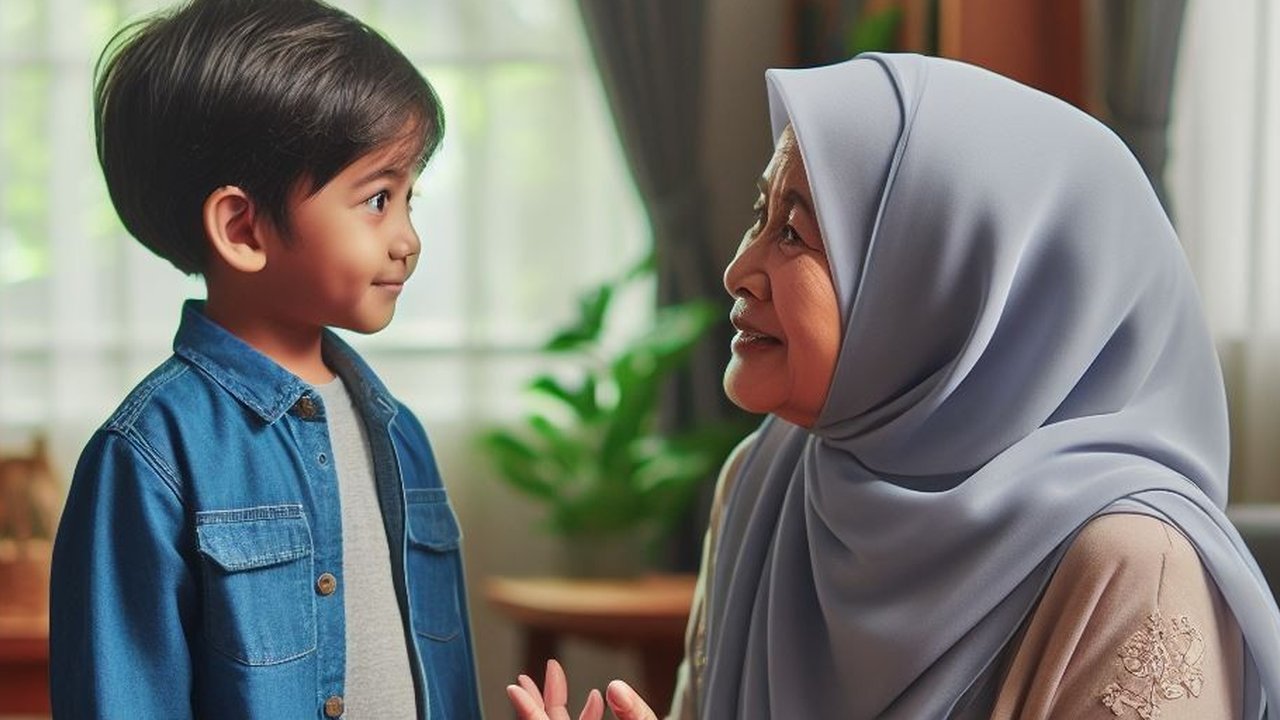Ilustrasi Anak Berbicara