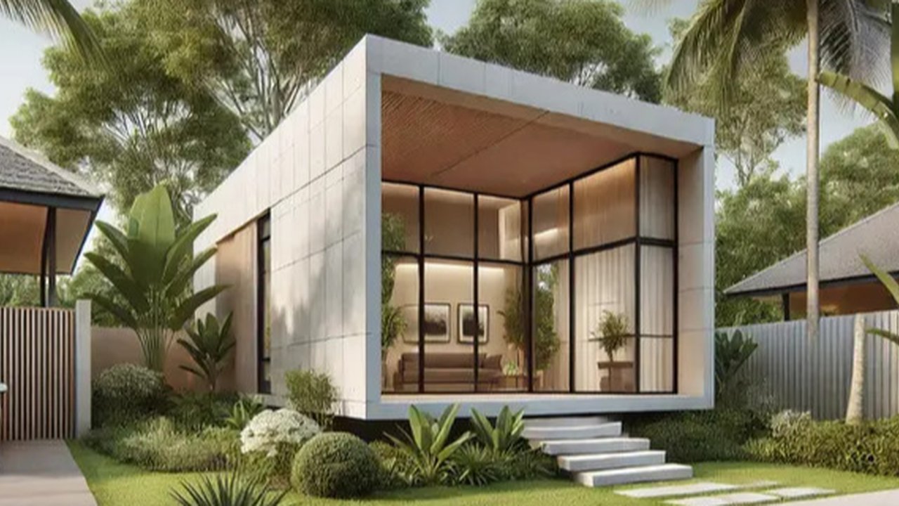 Rumah Minimalis 1 Lantai yang Praktis dan Estetik (Foto: Rizka Nur Laily via ChatGPT)