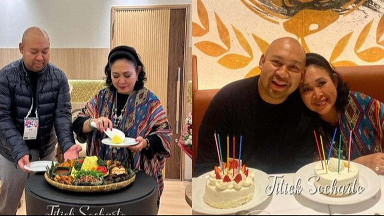 Intip Potret Titiek Soeharto dan Didit Prabowo Ulang Tahun ke-66  di Osaka
