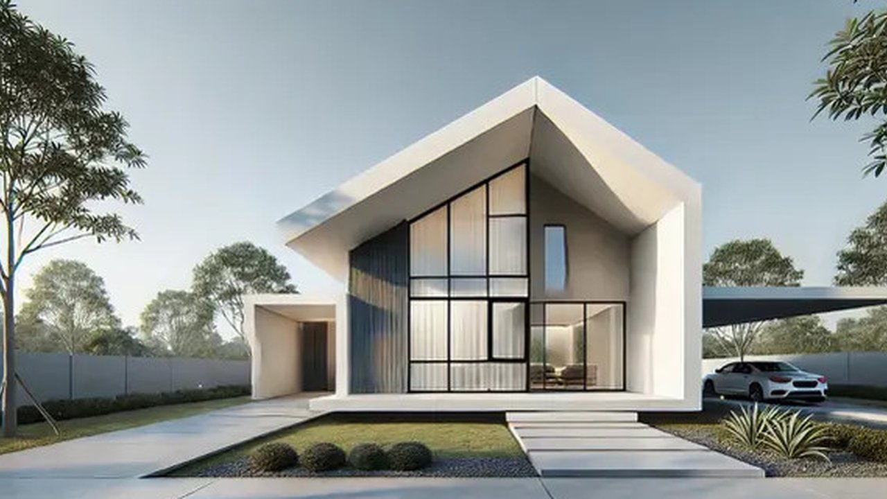 Rumah Minimalis 1 Lantai yang Praktis dan Estetik (Foto: Rizka Nur Laily via ChatGPT)