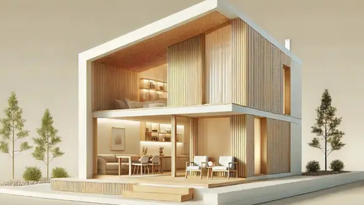 Rumah minimalis modern (Foto: Rizka Nur Laily via ChatGPT)