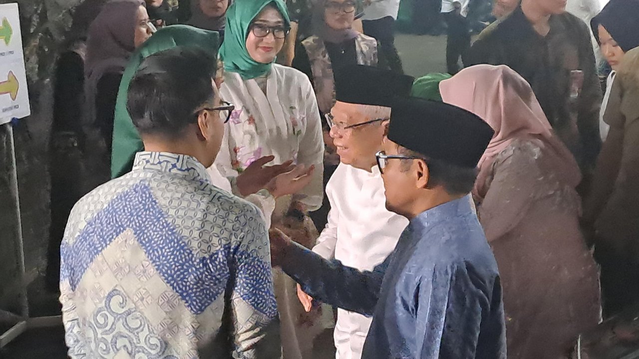 Cak Imin Gelar Halal bi Halal, Ma'ruf Amin, Gus Ipul hingga Raffi Ahmad Hadir
