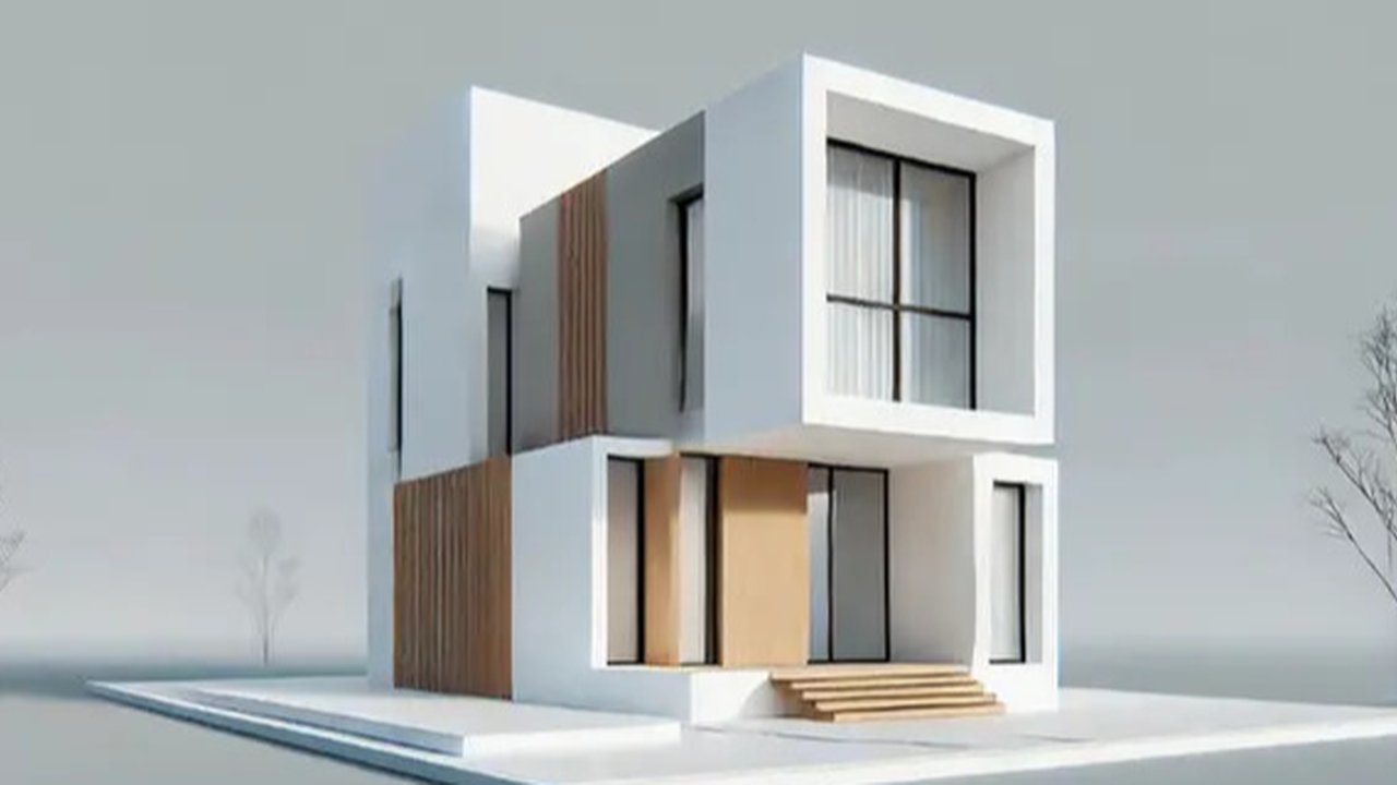 Rumah minimalis modern (Foto: Rizka Nur Laily via ChatGPT)