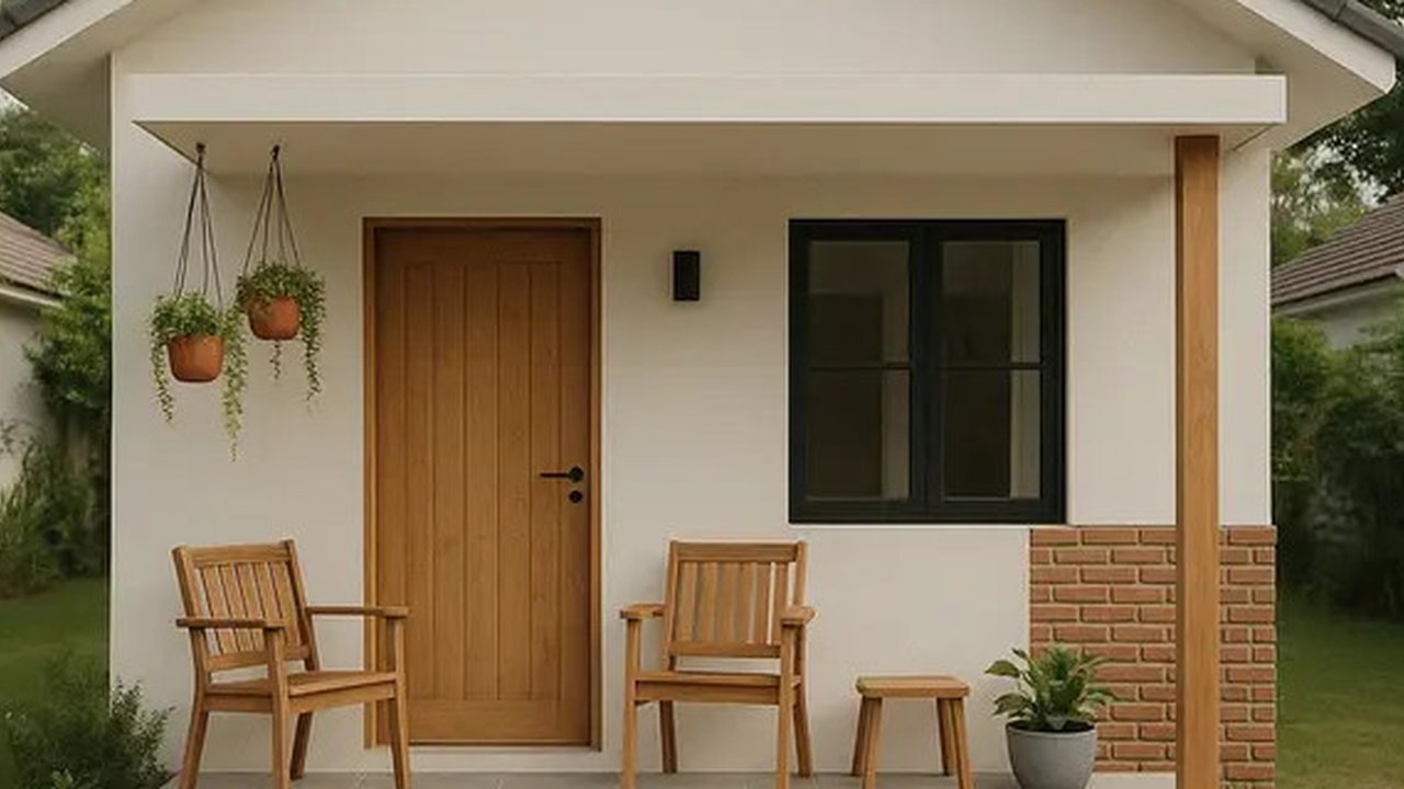 Gambar Rumah Minimalis Sederhana yang Modern dan Fungsional (Foto: Rizka Nur Laily via ChatGPT)