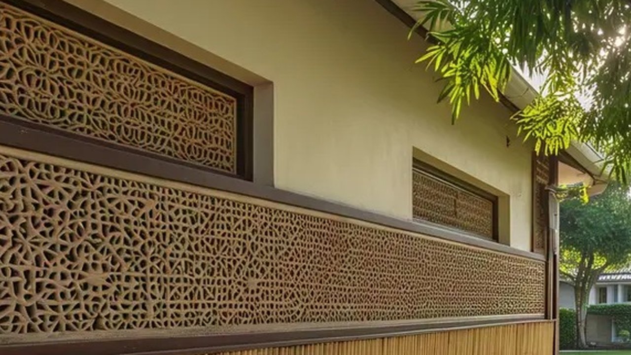 Desain Pagar Rumah Setengah (Sumber: chat.gpt)
