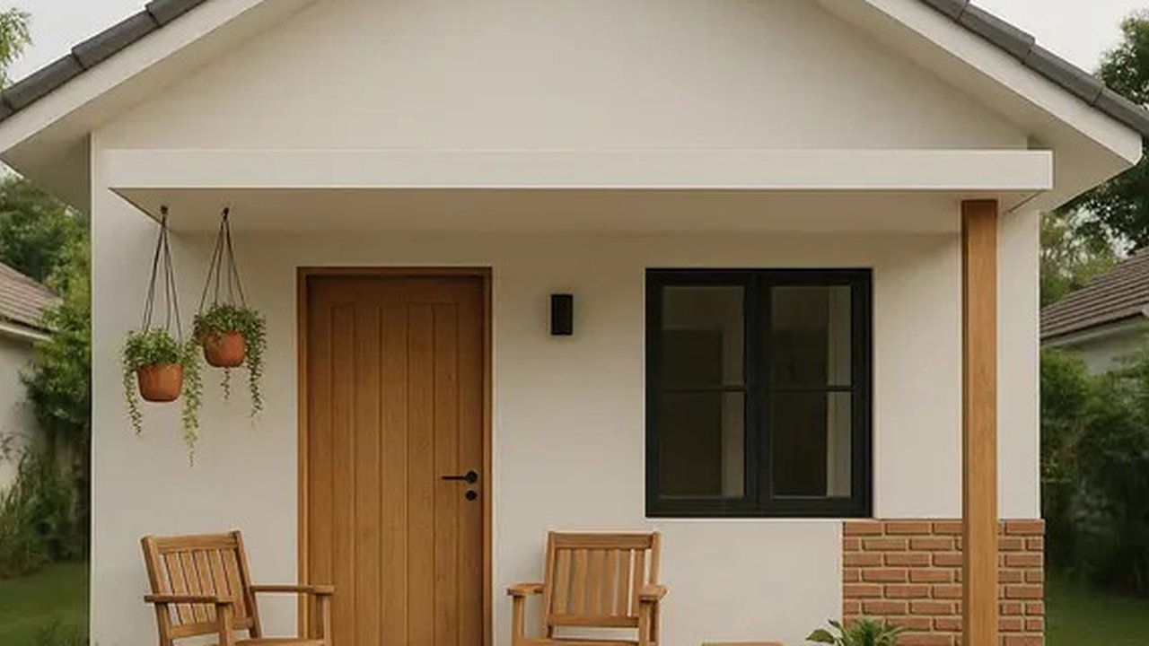 Gambar Rumah Minimalis Sederhana yang Modern dan Fungsional (Foto: Rizka Nur Laily via ChatGPT)