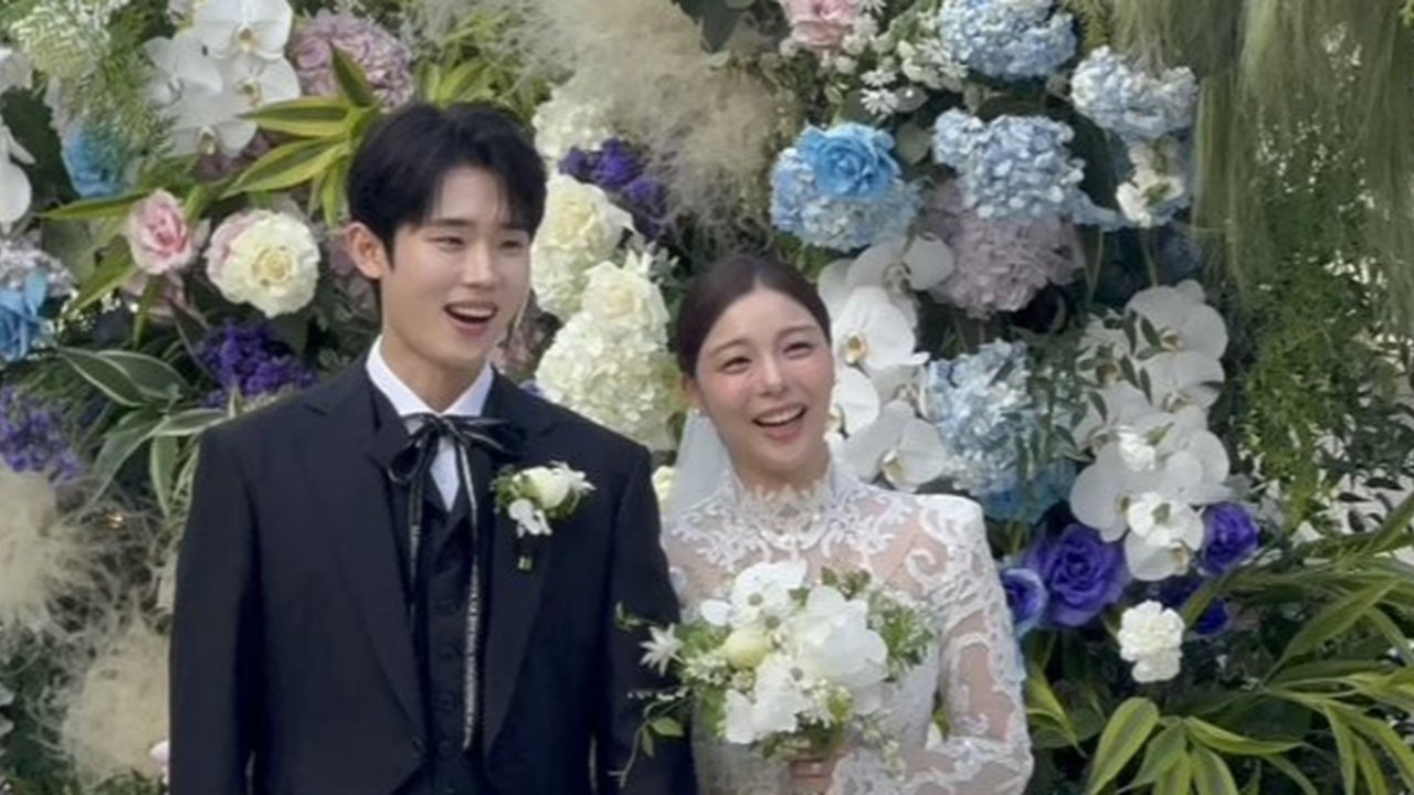 7 Potret Pernikahan Ailee dan Choi Si Hun yang Mengharukan dan Mewah