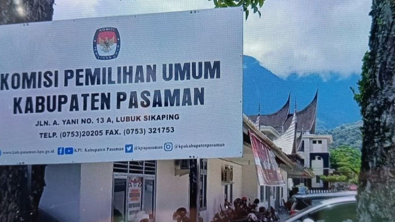 Buntut Pelanggaran, Satu TPS di Pasaman Sumbar Terpaksa kembali PSU Besok