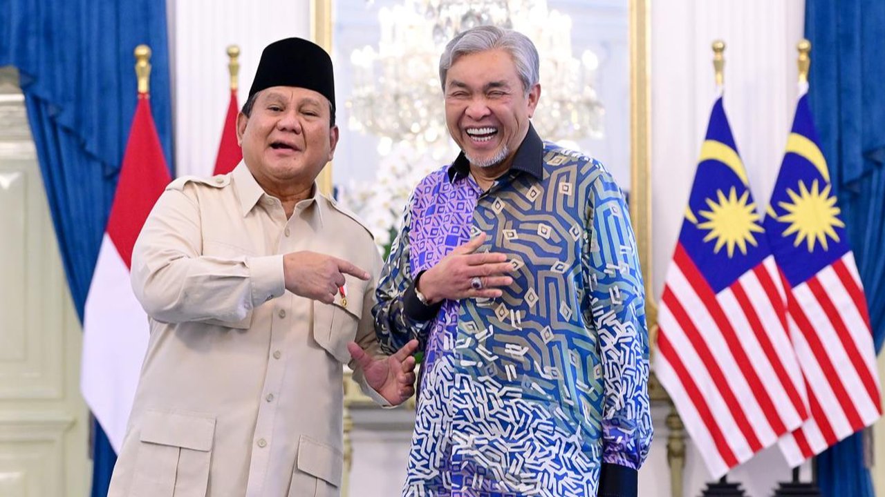 Prabowo Bertemu Wakil PM Malaysia di Istana