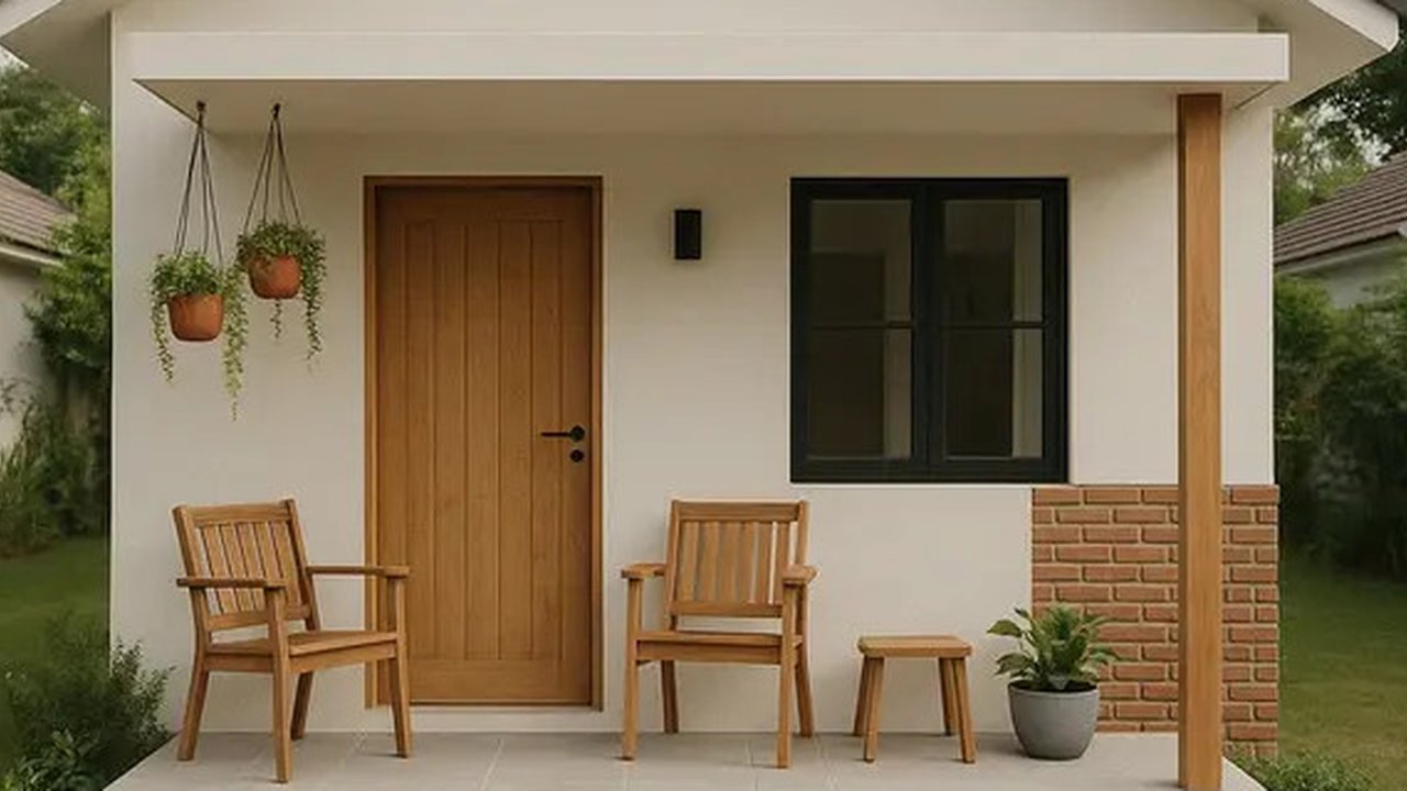 Gambar Rumah Minimalis Sederhana yang Modern dan Fungsional (Foto: Rizka Nur Laily via ChatGPT)