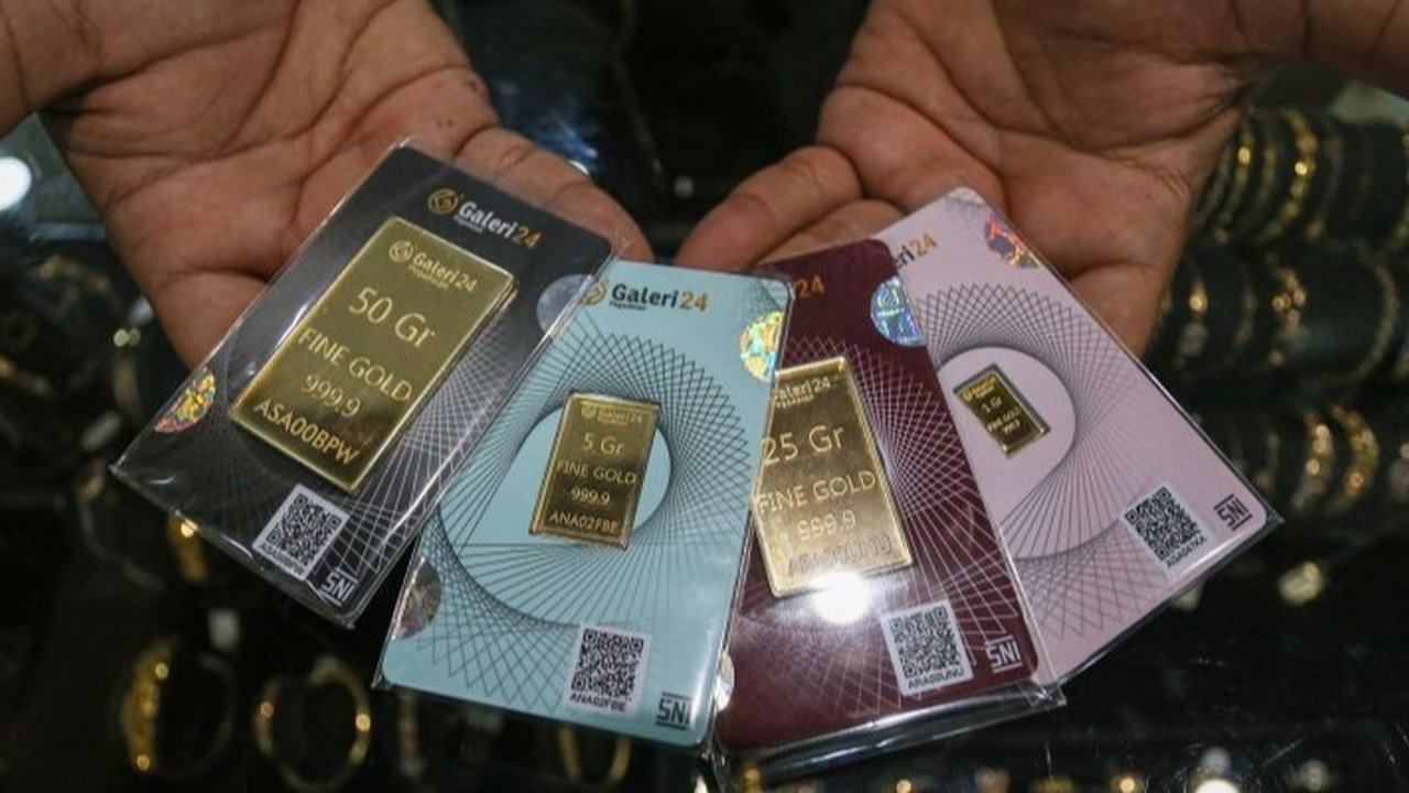 Harga Emas Antam di Pegadaian Naik Rp65.000, Hari Ini Dijual Rp2.125.000 per Gram