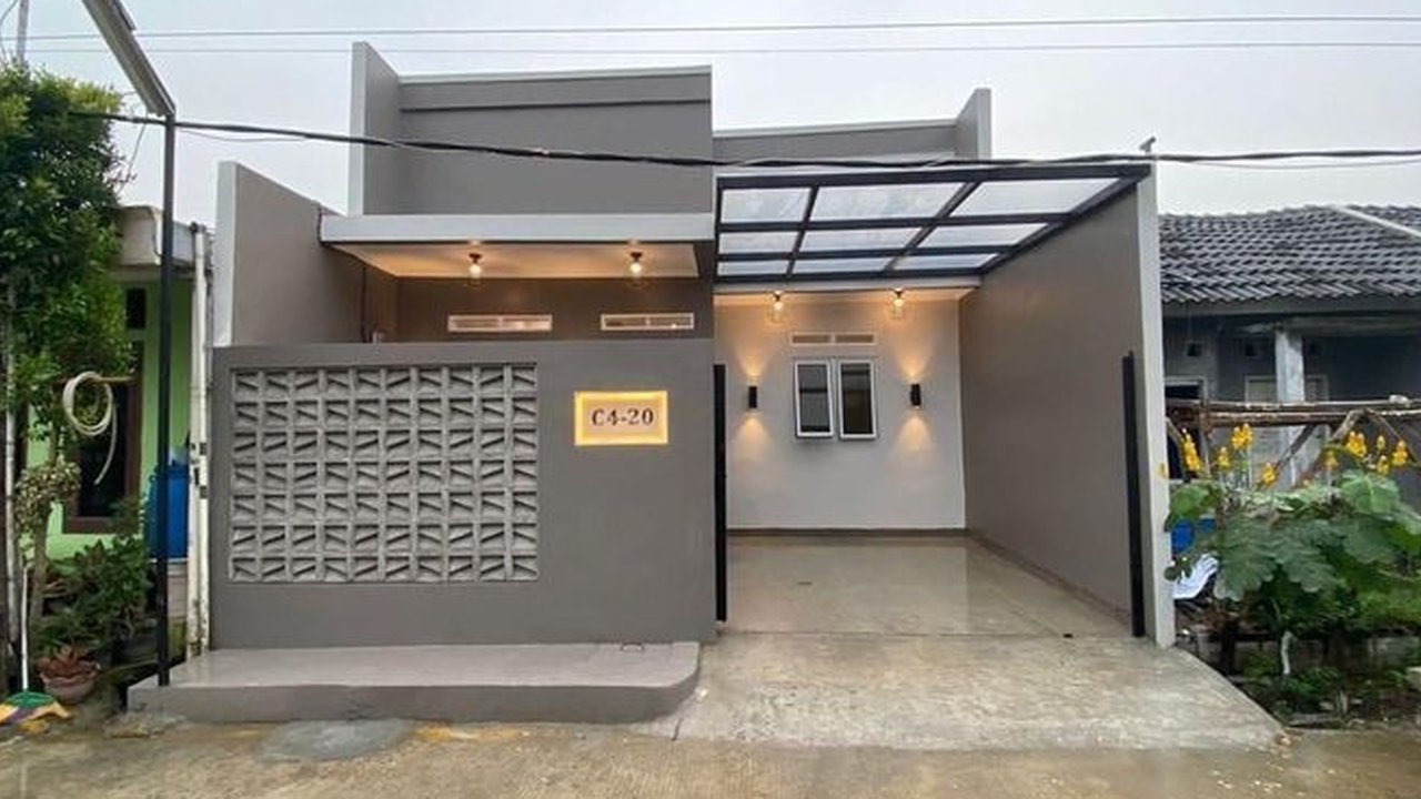 ilustrasi rumah tanpa pagar by instagram-@ammanbille