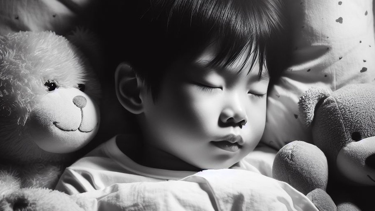 Ilustrasi Anak Tidur