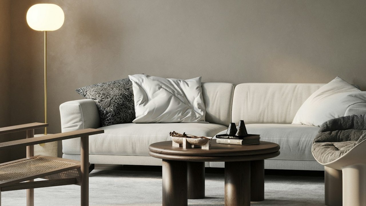 ilustrasi sofa minimalis