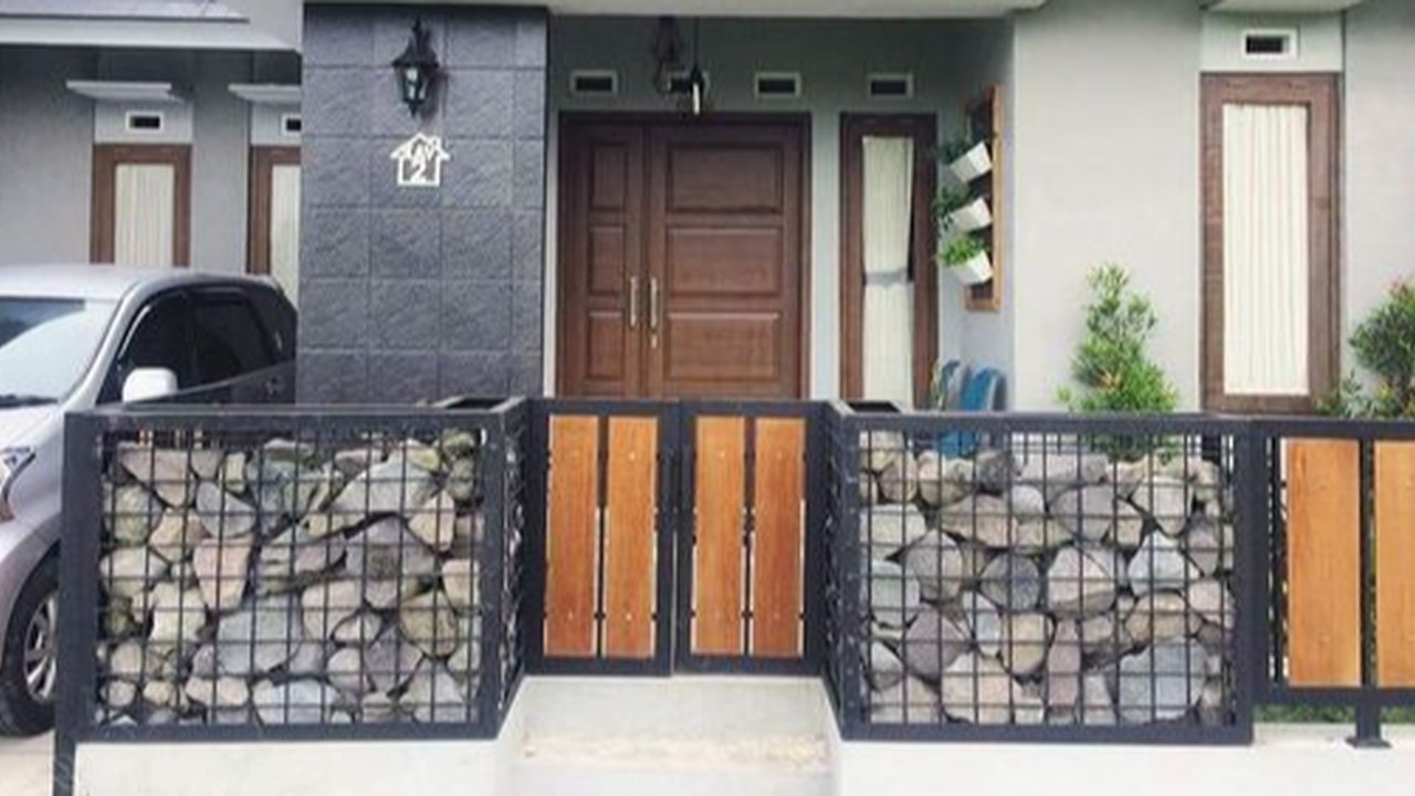 ilustrasi desain pagar tembok by pinterest.com