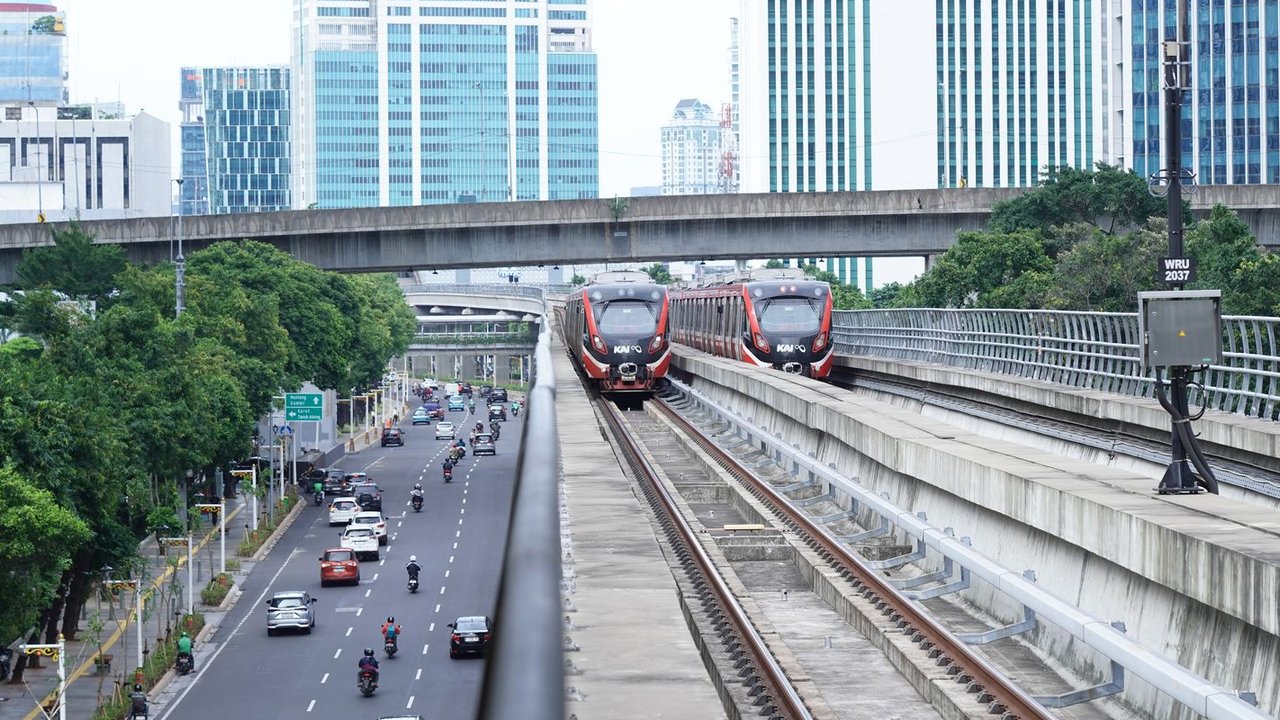 LRT Jabodebek layani 2 juta lebih pengguna selama Maret 2025