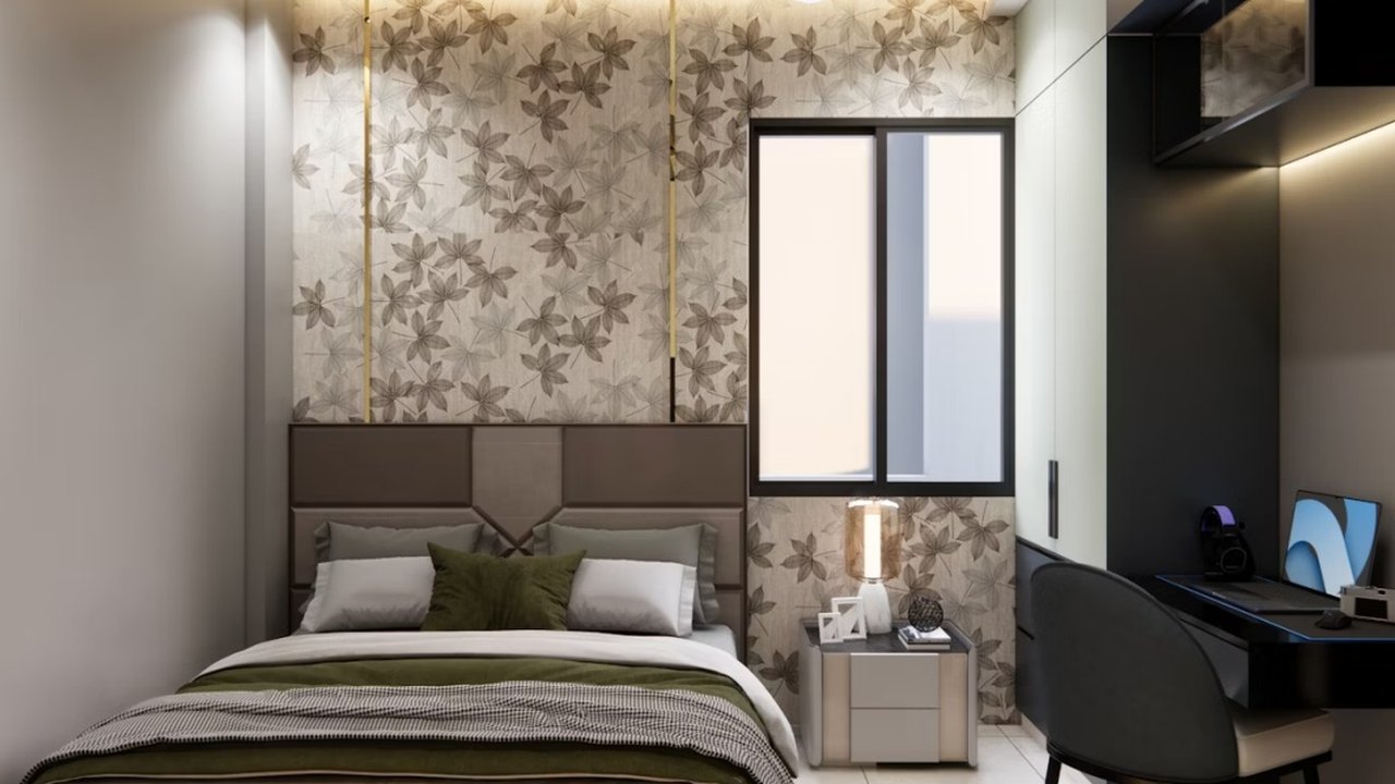Ilustrasi Warna Cat Kamar Tidur