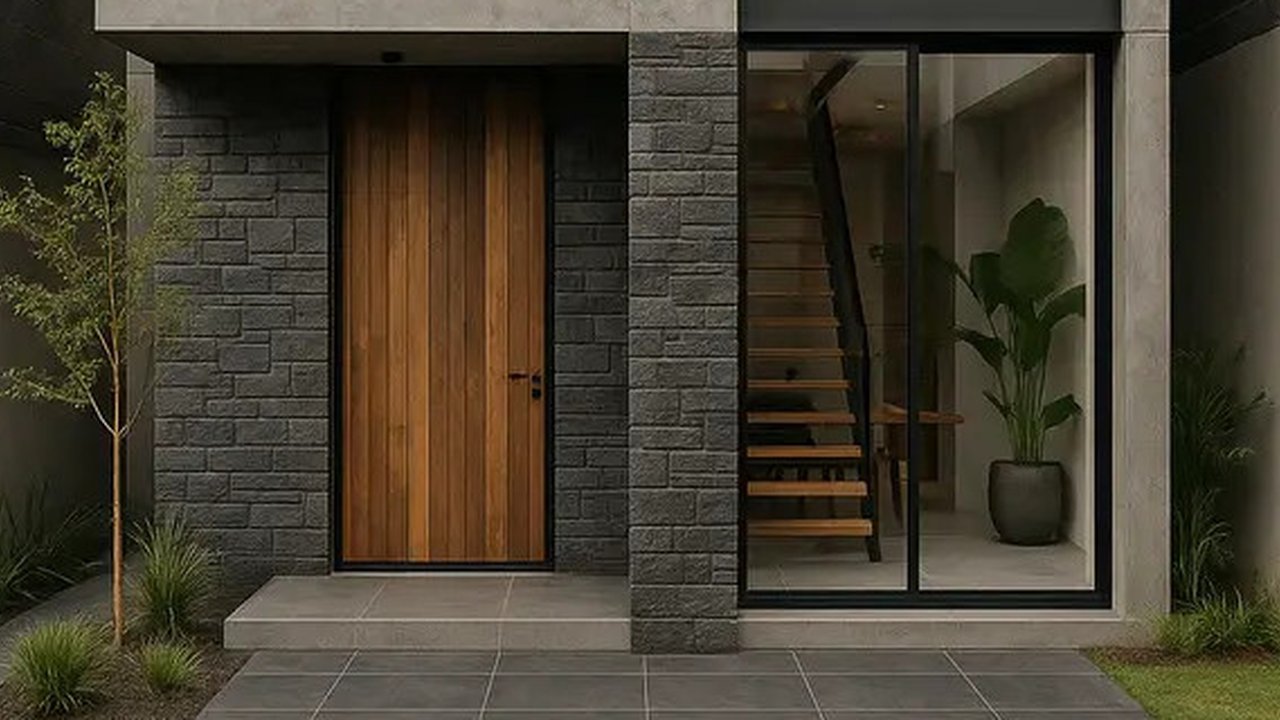 Gambar Rumah Minimalis 2 Lantai dengan Ukuran 6x12 Meter (Foto: Rizka Nur Laily via ChatGPT)