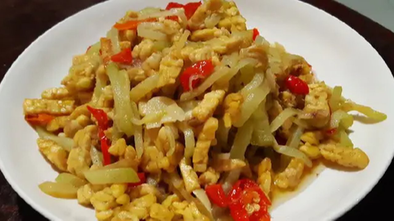 Ilustrasi Olahan Tempe