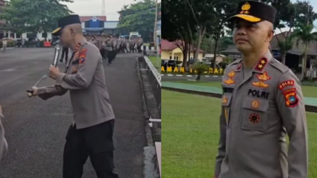 Jenderal Bintang 2 Polisi Terpaksa 'Pukul' Anggota Pakai Tongkat Komando, ini Gara-garanya