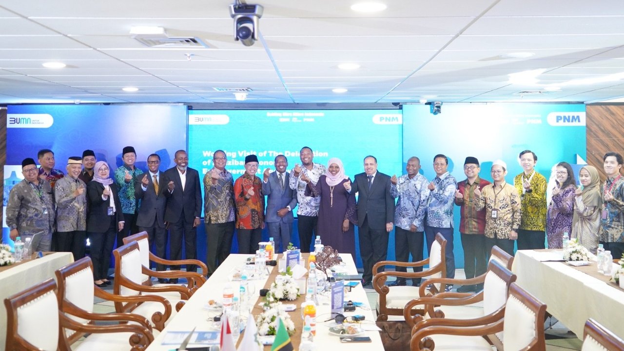 Delegasi ZEEA Zanzibar Lakukan Benchmarking Pemberdayaan Ekonomi di PNM