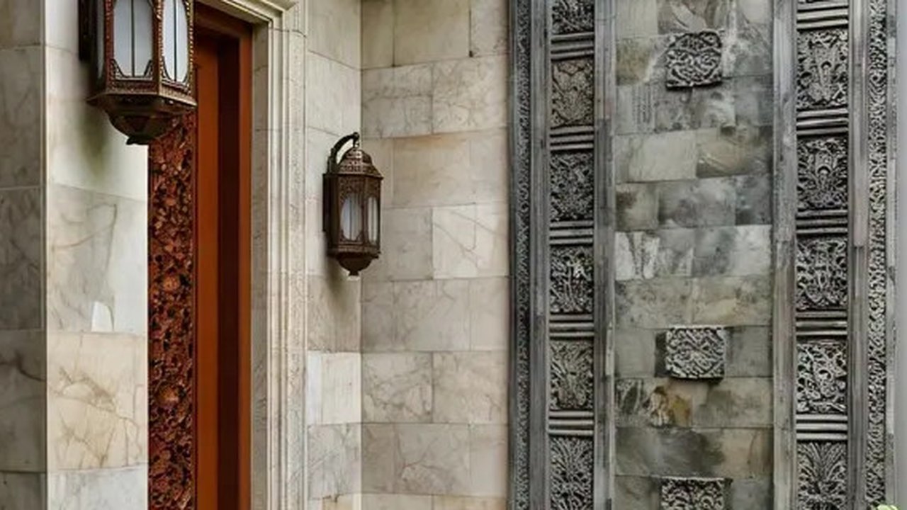 Rekomendasi Rumah dengan Hiasan Dinding Batu Alam 2025